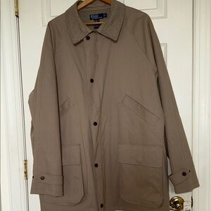 Polo by Ralph Lauren Men's Brown Raincoat